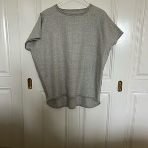 Cuyana Baby Alpaca in light gray EUC